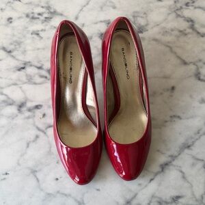 Bandolino Women's Glossy Red Heels